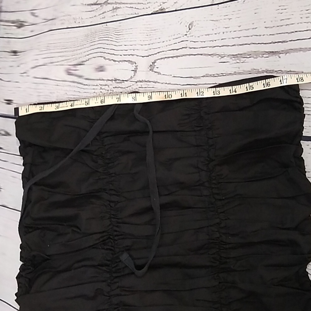New With Tags Ruched Drawstring Stretchy Skirt - Picture 8 of 8